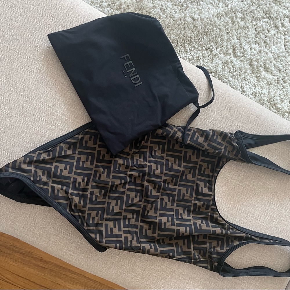Fendi one piece swimsuit